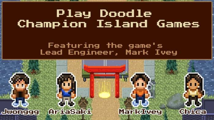 What is Doodle Champion Island Games